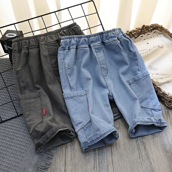 Summer Thin Children's Cotton Ice Loose Pants