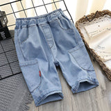 Summer Thin Children's Cotton Ice Loose Pants