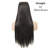 Ladies' One Piece Natural Long Straight Hair Wig