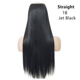 Ladies' One Piece Natural Long Straight Hair Wig