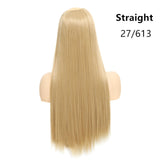 Ladies' One Piece Natural Long Straight Hair Wig