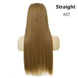 Ladies' One Piece Natural Long Straight Hair Wig