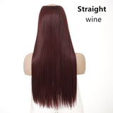 Ladies' One Piece Natural Long Straight Hair Wig