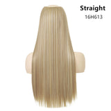 Ladies' One Piece Natural Long Straight Hair Wig