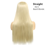 Ladies' One Piece Natural Long Straight Hair Wig