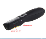 Red and Green Laser Turning Pen, Multifunctional Wireless Presenter