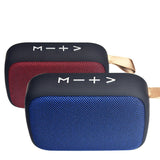 Square U Disk Portable Wireless Bluetooth Small Speaker