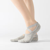 Combed Cotton, Thickened Towel Bottom, Yoga or Gymnastics Socks (Pack of 2)