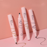 Pudaier 3D Eyebrow Pencil – Waterproof 4-Tip Microblading Brow Pen