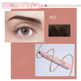 Pudaier 3D Eyebrow Pencil – Waterproof 4-Tip Microblading Brow Pen