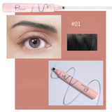 Pudaier 3D Eyebrow Pencil – Waterproof 4-Tip Microblading Brow Pen