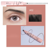 Pudaier 3D Eyebrow Pencil – Waterproof 4-Tip Microblading Brow Pen
