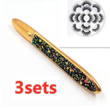 False Eyelashes, Self-adhesive Multicolor Eyeliner