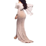 Sequin Party Dress for Ladies, Evening Fashion Attire