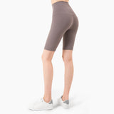 Fast Color High Waist Peach Hip Sports Fitness Shorts for Women