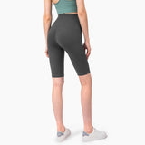Fast Color High Waist Peach Hip Sports Fitness Shorts for Women