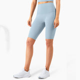 Fast Color High Waist Peach Hip Sports Fitness Shorts for Women