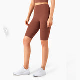 Fast Color High Waist Peach Hip Sports Fitness Shorts for Women