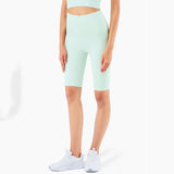 Fast Color High Waist Peach Hip Sports Fitness Shorts for Women