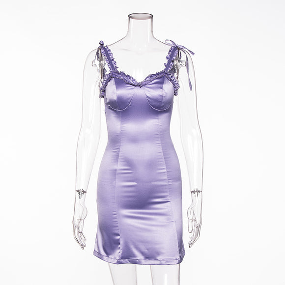 New Sexy, High Waist, Halter Strap Dress for Women