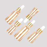 Premium Quality Essential Oil, Empty Glass Bottle (Pack of 5)