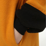 Cartoon One-piece Pajamas, Yellow Fox, Cosplay Clothes for Men and Women