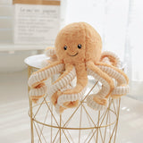 Octopus Pendant Plush Toy – Soft Stuffed Animal Doll, Cute Home Décor & Kids' Gift