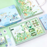 Purple Fairy Tale Notebook Gift Box with Stickers, Tape & Handbook Set