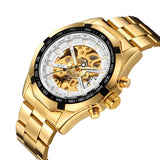 Full Hollow Men's Automatic Steel Band Mechanical Watch