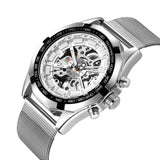 Full Hollow Men's Automatic Steel Band Mechanical Watch