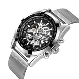 Full Hollow Men's Automatic Steel Band Mechanical Watch
