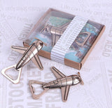 Antique Airplane Bottle Opener, Wedding Favors Bottle Screw