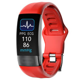 Body Temperature, ECG Heart Rate, Blood Pressure, Blood Oxygen, Health Test, Sleep Exercise Waterproof, Smart Bracelet