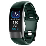 Body Temperature, ECG Heart Rate, Blood Pressure, Blood Oxygen, Health Test, Sleep Exercise Waterproof, Smart Bracelet