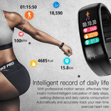 Body Temperature, ECG Heart Rate, Blood Pressure, Blood Oxygen, Health Test, Sleep Exercise Waterproof, Smart Bracelet