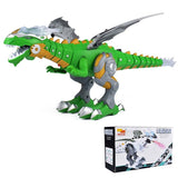 Sound and Light ABS Dinosaur Robot Toy for Kids – Interactive Educational Model