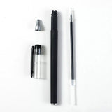 Neutral Frosted Black Syringe Pen