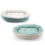 Thickened Round Plush Pet Basin