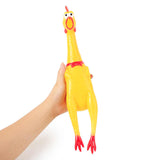 Venting Screaming Creative Prank, Rubber Chicken Pet Toy