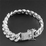 Men's Cuban Chain, Titanium Steel Bracelet