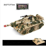 Chariot Rocket Launcher, Missile Car Simulation Alloy Toy Model