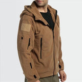 Men's Military Winter Thermal Fleece Tactical Jacket for Outdoors