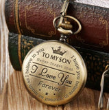 LOVE FOREVER - Quartz Pocket Watch