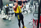 Muscular Snow Leopard, Men's Training Tights