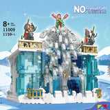 Park Roller Coaster, Assembled Model, Building Blocks Toys