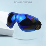 Pet Dog Glasses — Outdoor Windproof, Sand-proof, UV Goggles for Medium & Large Dogs, HD Colorful Lens