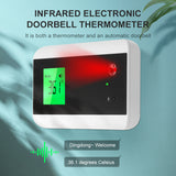 AI Intelligent Voice Doorbell with Broadcast Function and Built-in Thermometer