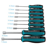 Hexagonal Screwdriver Socket Set, Vehicle Metric Tool