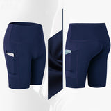 High Waist Yoga and Fitness Shorts