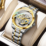 New Double-sided Skeleton, Full Automatic Machine, Non-mechanical Watch